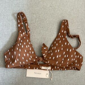 Eberjey ikat stroke bikini top